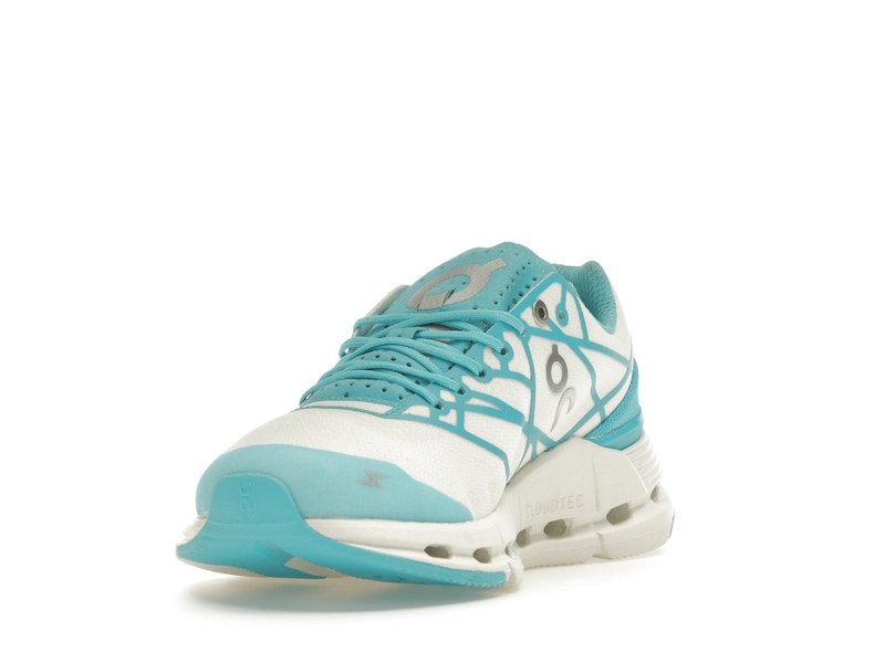 On Running Cloudnova Z5 White Cyan (Women's)