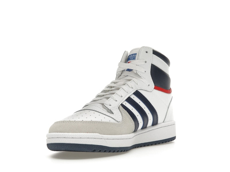 adidas Top Ten Hi White Navy Red