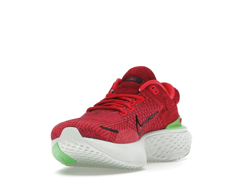 Nike ZoomX Invincible Run Flyknit 2 Siren Red Green Strike
