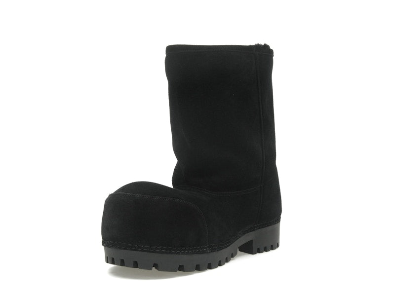 Balenciaga Alaska Low Boot Black Suede