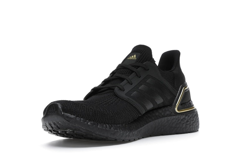 adidas Ultra Boost 20 Core Black Gold Metallic