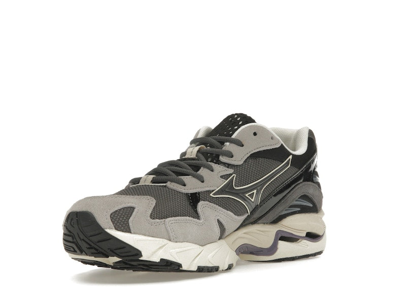 Mizuno Wave Rider 10 Dark Grey Lime Yellow