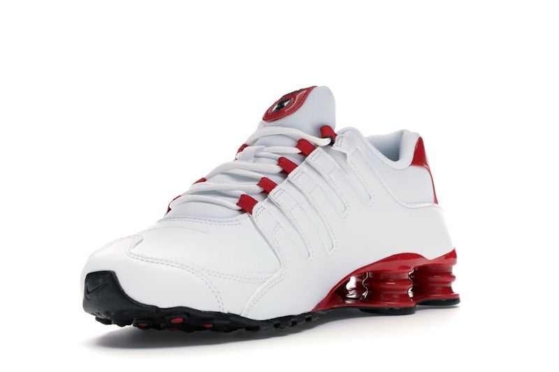 Nike Shox NZ White University Red
