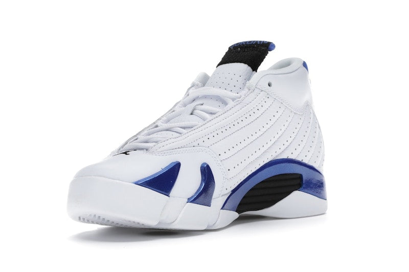 Jordan 14 Retro White Hyper Royal (GS)