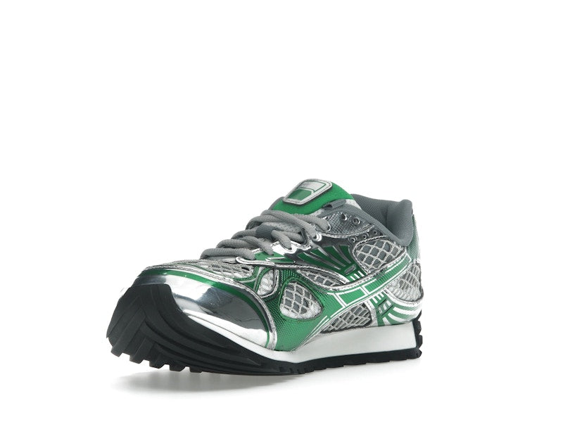 Bottega Veneta Orbit Silver Parakeet (Women's)