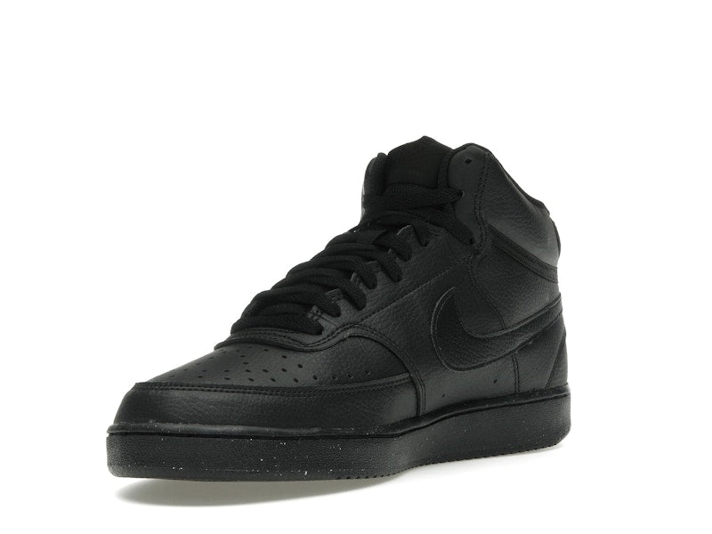 Nike Court Vision Mid Next Nature Triple Black