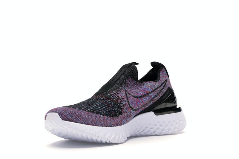 Nike Epic Phantom React Flyknit Black University Red Hyper Jade (Women's)