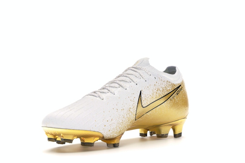 Nike Vapor 12 Elite SE FG White Metallic Gold