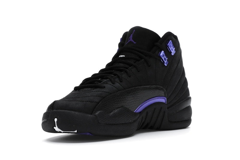 Jordan 12 Retro Black Dark Concord (GS)