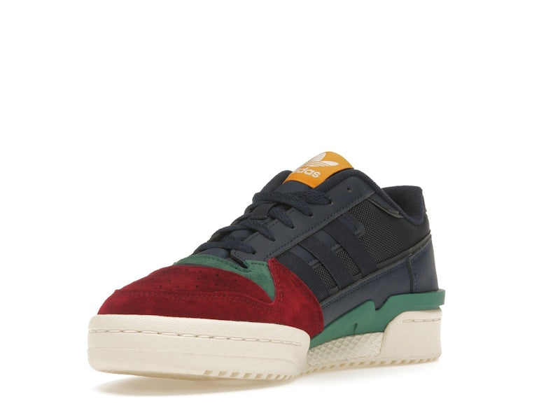 adidas Forum Exhibit Low 2.0 Collegiate Navy Burgundy Green