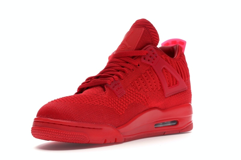 Jordan 4 Retro Flyknit Red