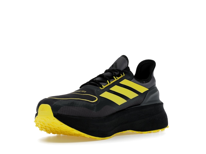 adidas Ultra Boost 5 Gore-Tex Carbon Black Grey Yellow