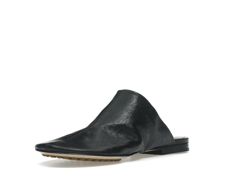 Bottega Veneta Leather Dot Sock Slippers Black (Women's)