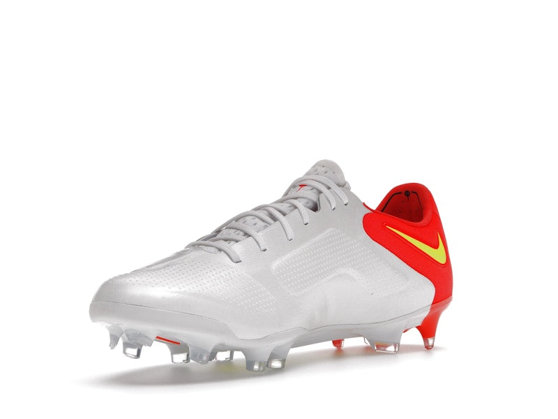 Nike Tiempo Legend 9 Elite FG White Bright Crimson Volt