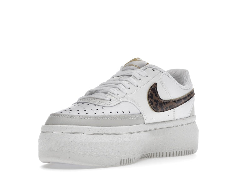 Nike Court Vision Alta Low White Light Bone Sail Archaeo Brown (Women's)