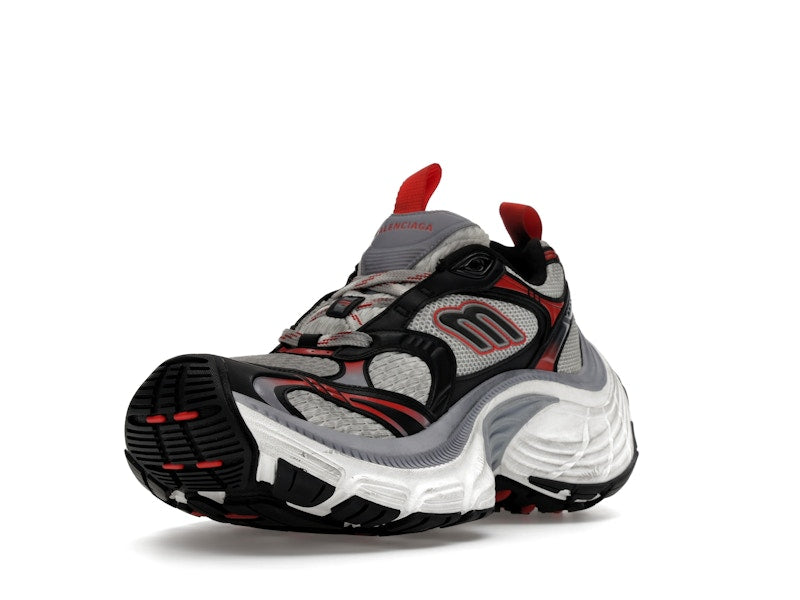 Balenciaga 10XL Worn-Out Grey White Red