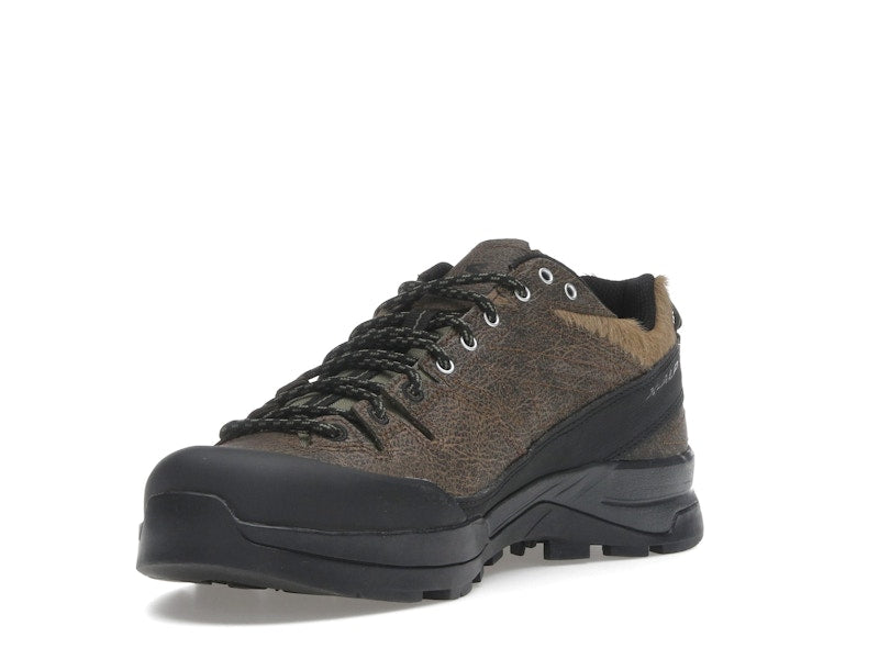 Salomon X-ALP Low Distressed Leather Dark Earth Black