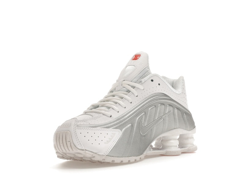 Nike Shox R4 White Metallic Silver (Women's)