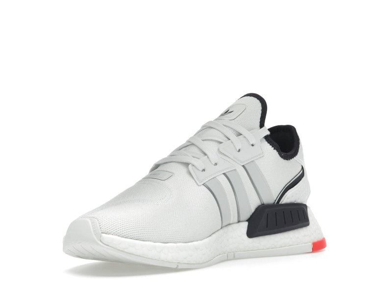 adidas NMD G1 Crystal White Grey Solar Red