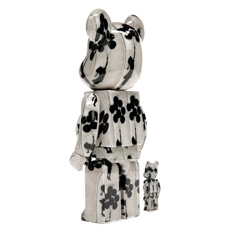 Bearbrick Flying Balloons Girl 100% & 400% Set