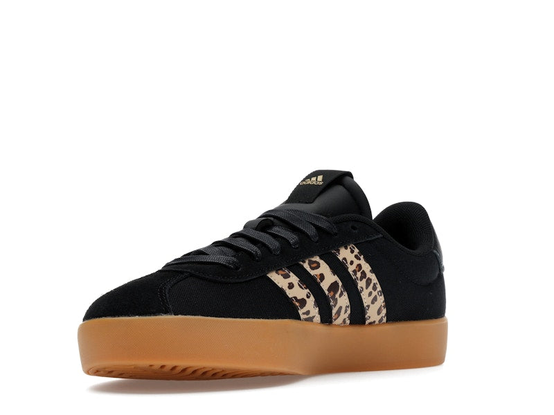 adidas VL Court 3.0 Black Leopard (Women's)