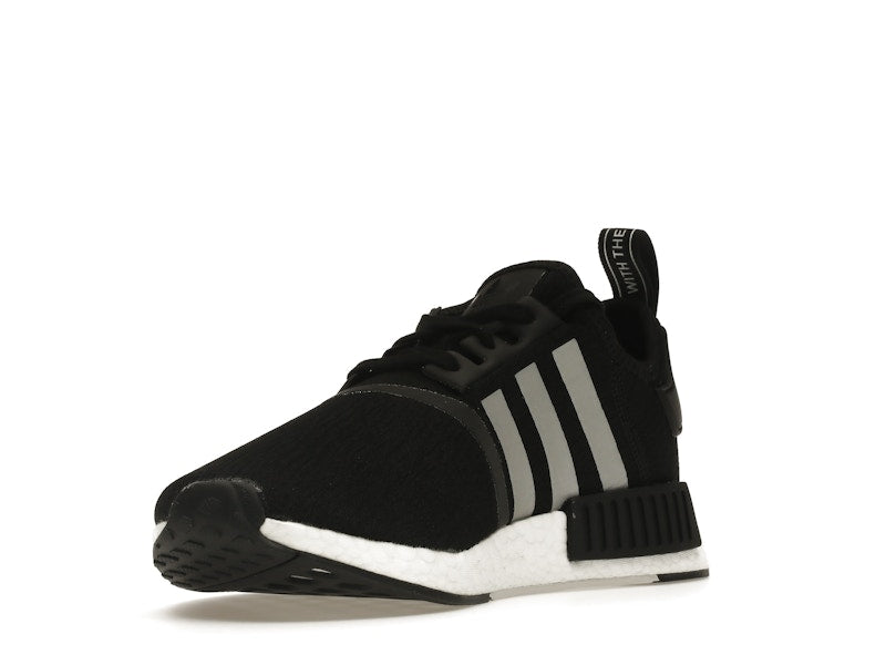 adidas NMD R1 Black Silver Solar Red