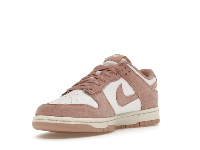 Nike Dunk Low Rose Whisper Gold Mini Swoosh (Women's)