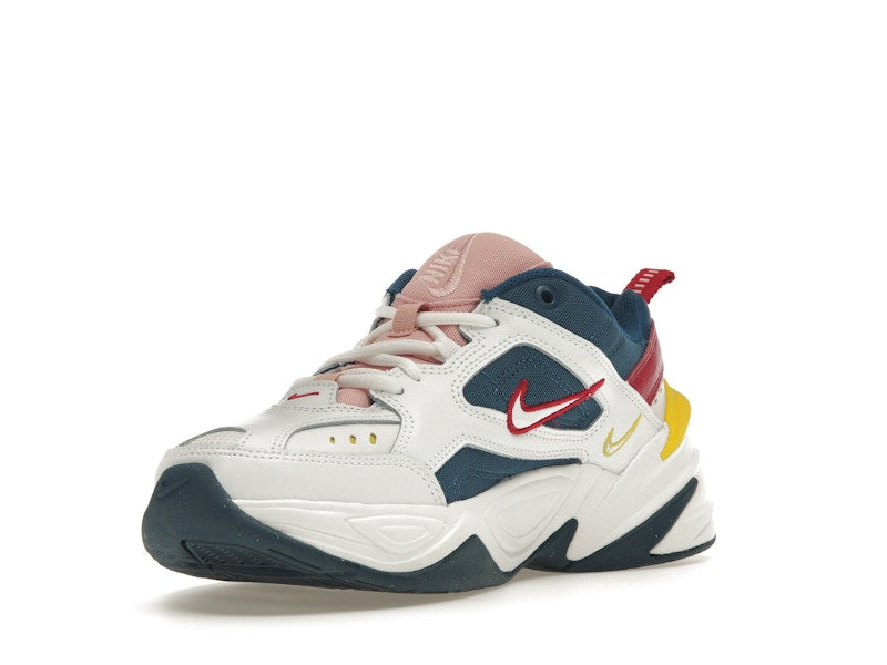 Nike M2K Tekno Blue Force Summit White Chrome Yellow (Women's)