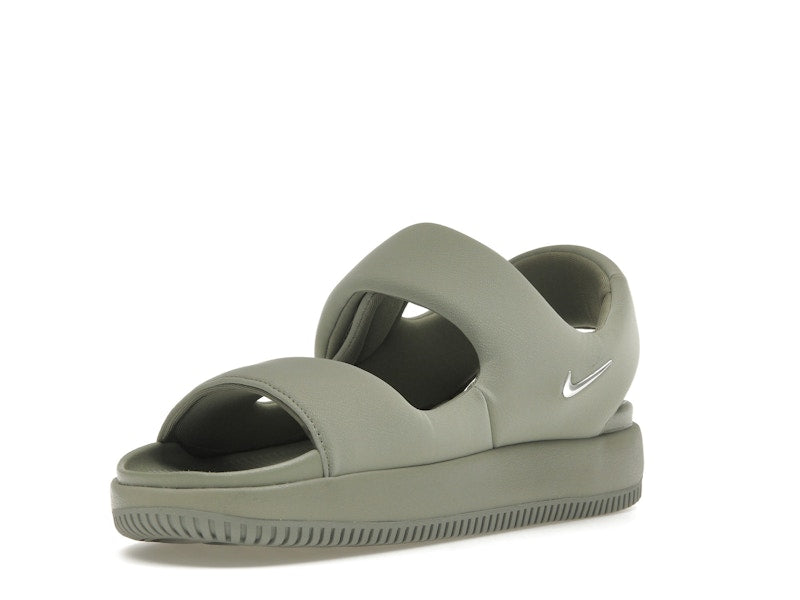 Nike Calm Sandal Light Army Metallic Silver (Women's)