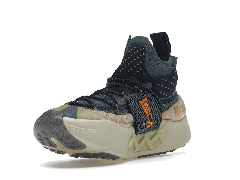 Nike ISPA Sense Flyknit Mineral Slate Magma Orange