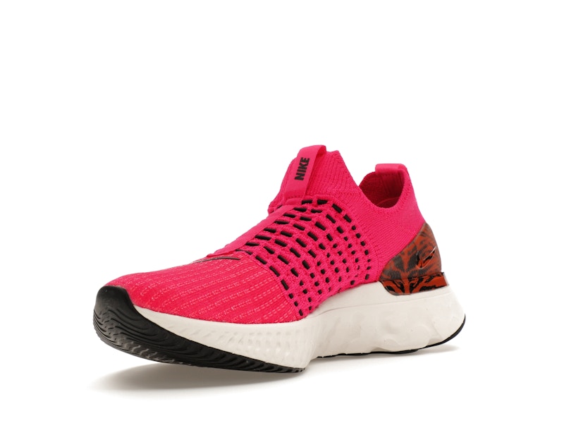 Nike React Phantom Run Flyknit 2 Pink Prime Zebra (Women's)