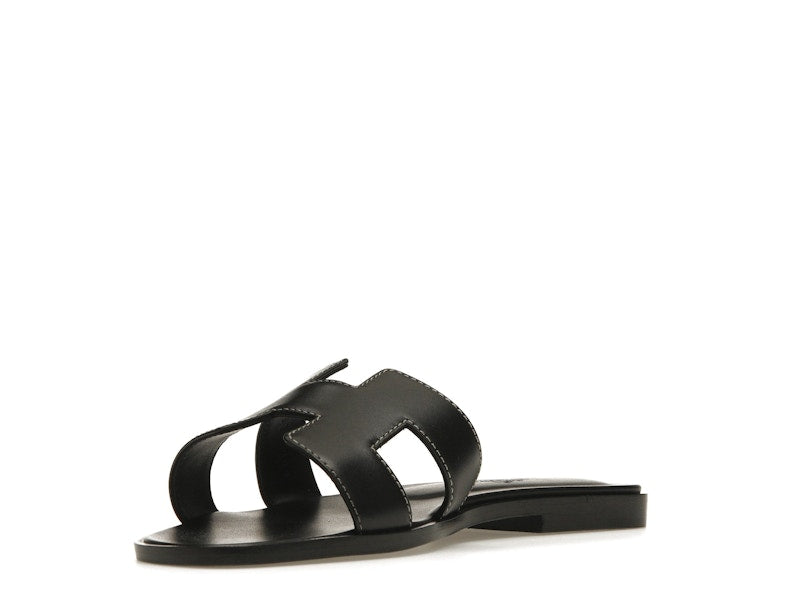 Hermes Oran Sandal Nior Box Calfskin Leather