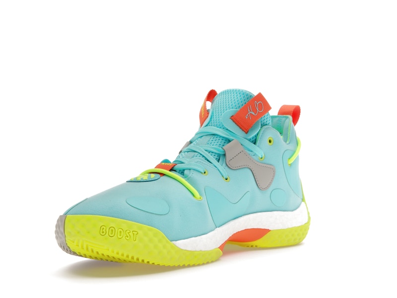 adidas Harden Vol. 6 Pulse Aqua Solar Yellow