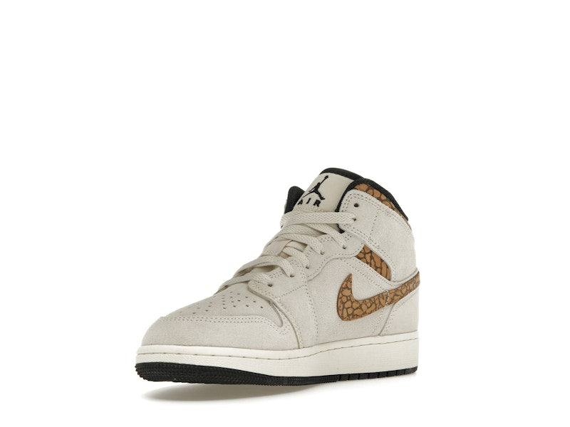 Jordan 1 Mid SE Brown Elephant (GS)