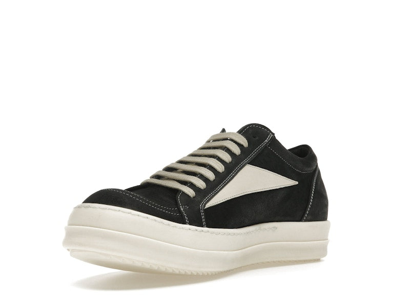 Rick Owens Luxor Vintage Sneaks Black Milk