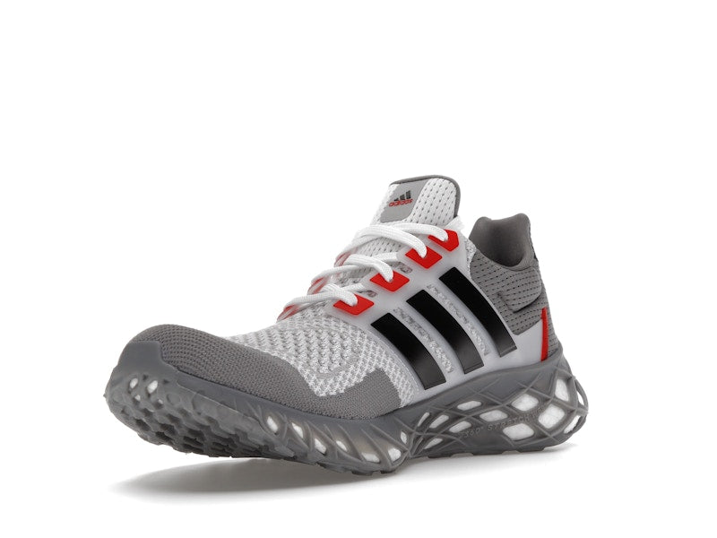 adidas Ultra Boost Web DNA Grey Vivid Red