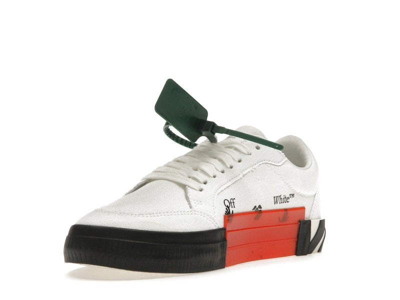 OFF-WHITE Low Vulcanized Canvas White Blue
