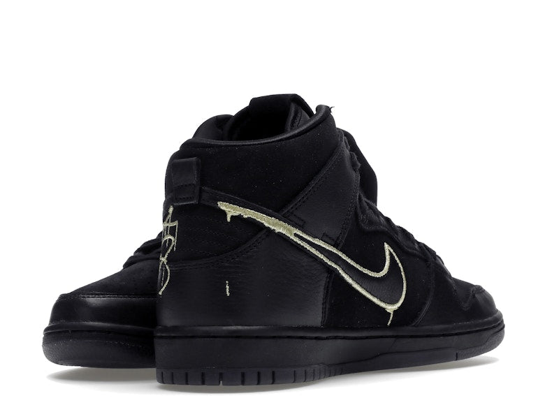 Nike SB Dunk High FAUST Black Gold
