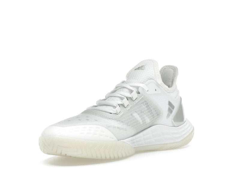 adidas Adizero Ubersonic 4.1 Cloud White Silver Metallic Grey (Women's)