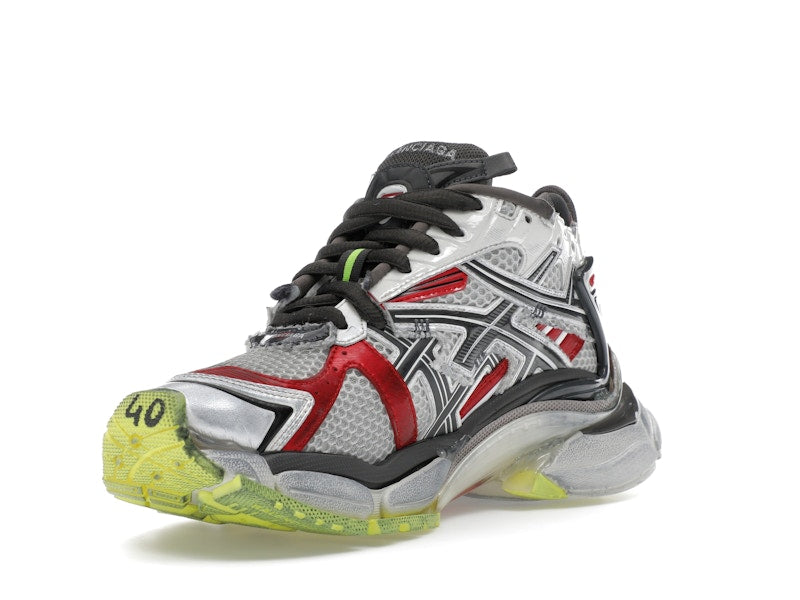 Balenciaga Runner Black White Red Neon Yellow