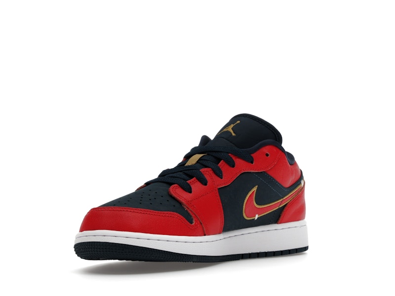 Jordan 1 Low Armory Navy Sport Red (GS)