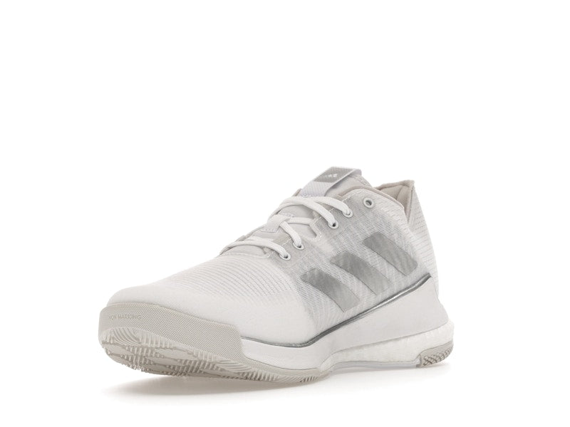 adidas Crazyflight Volleyball Cloud White Silver Metallic Grey One (Women's)