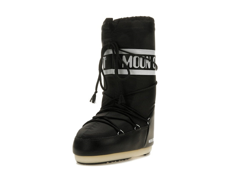 Moon Boot Icon Nylon Boot Black