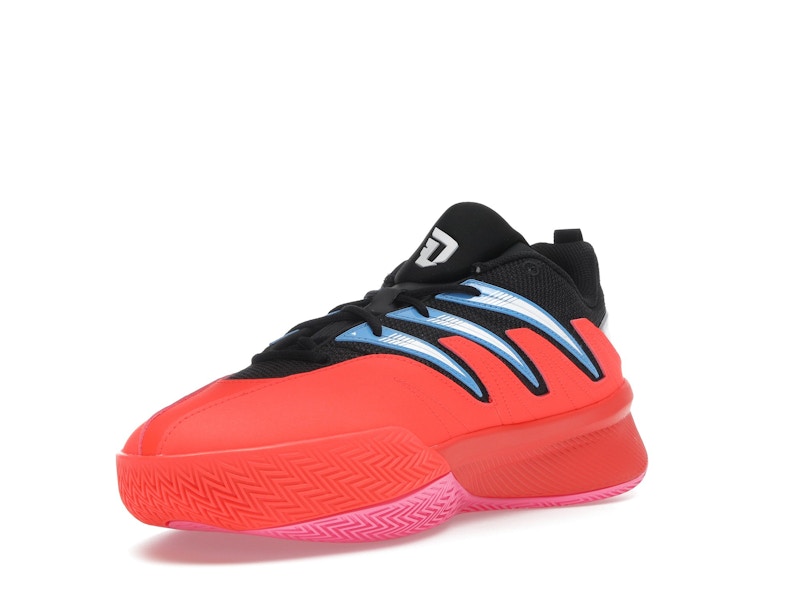 adidas Dame Certified 3 Low Solar Red Core Black Cloud White