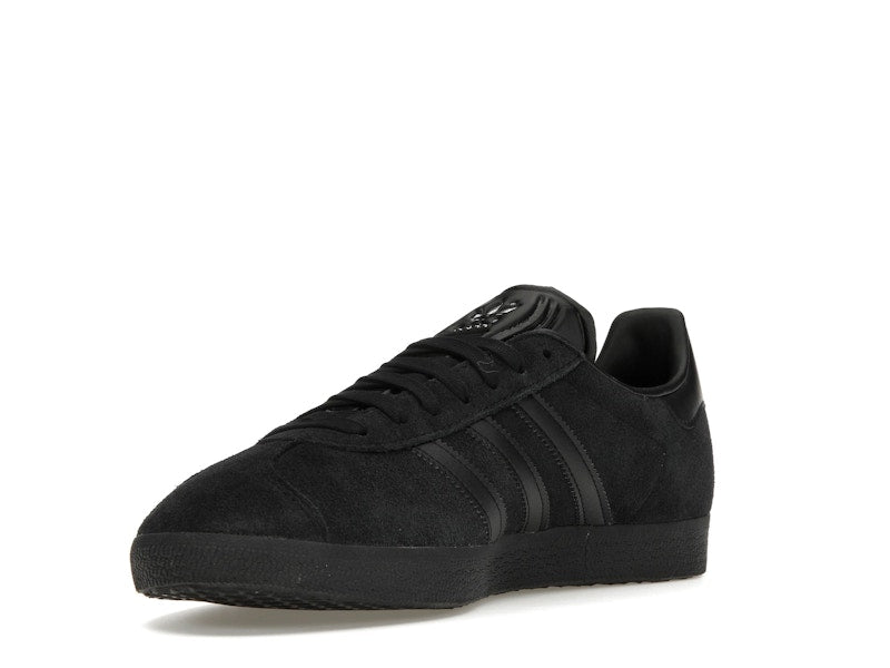 adidas Gazelle All Black Silver Metallic