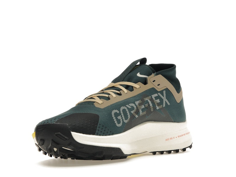 Nike React Pegasus Trail 4 Gore-Tex Noble Green Picante Red