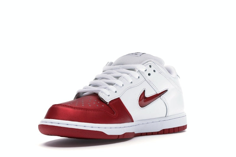 Nike SB Dunk Low Supreme Jewel Swoosh Red