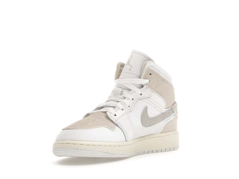 Jordan 1 Mid SE Craft Inside Out Tech Grey (GS)
