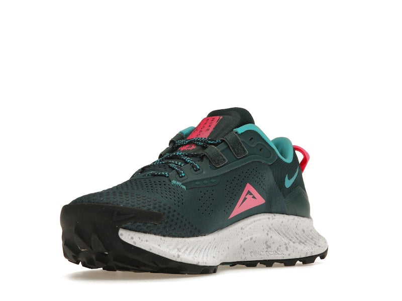 Nike Pegasus Trail 3 Dark Teal Green Pink Glow (Women's)