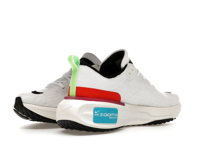 Nike ZoomX Invincible Run 3 SE White Black Picante Red Lime Blast